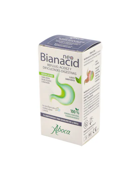 Neobianacid Compr. Menta  Frasco De 14 Comprimidos