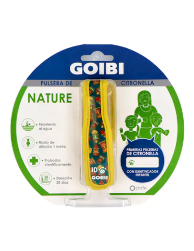 Goibi Pulsera Citronela Tiki Hawaii
