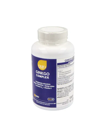 Puro Omega Ginkgo Complex Dha/Epa Q10 60Perlas