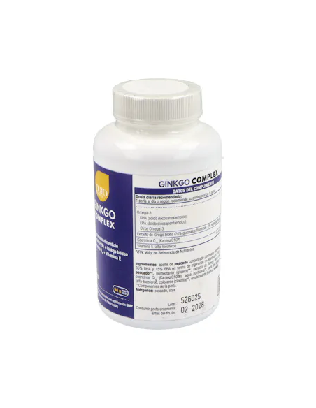 Puro Omega Ginkgo Complex Dha/Epa Q10 60Perlas