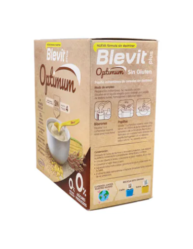 Blevit Plus Optimum Sin Gluten 6X400G