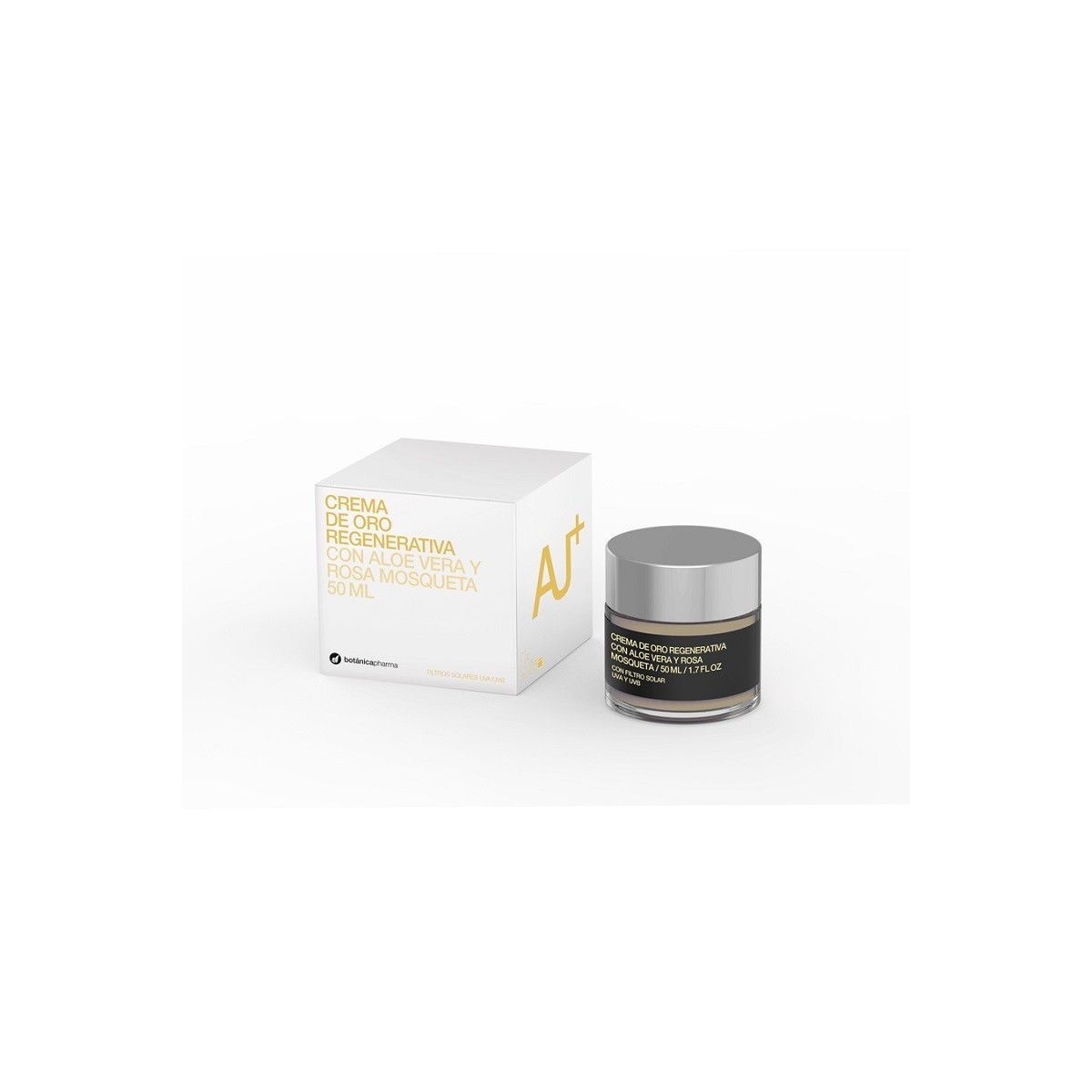 Botanicapharma Crema de Oro Regenerativa con Aloe Vera y Rosa Mosqueta 50 ml