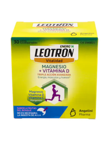 Leotron Mag + Vit D 30 Sticks