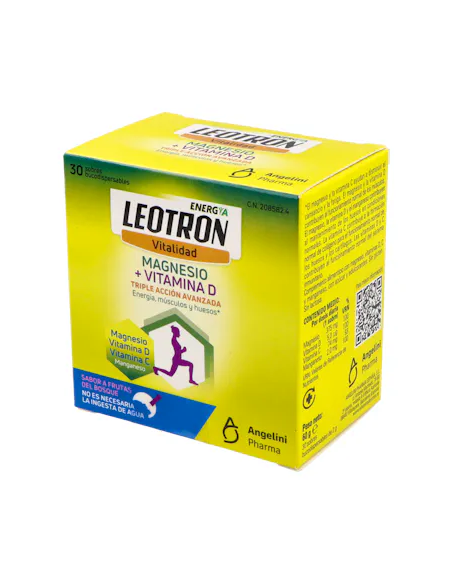 Leotron Mag + Vit D 30 Sticks