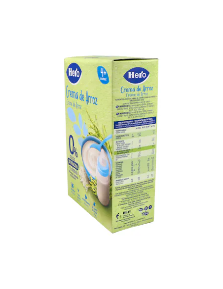 Hero Crema De Arroz Sin Gluten 220 G