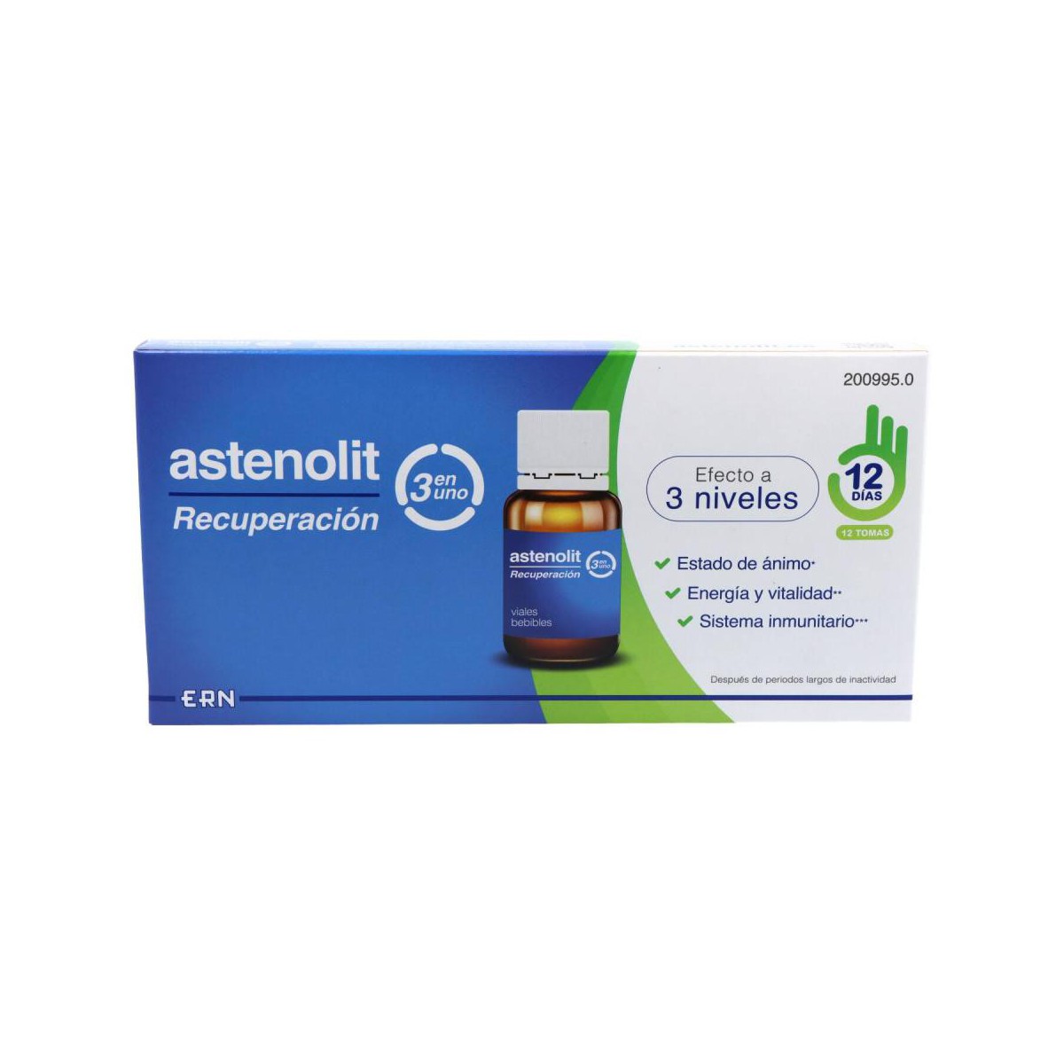 Astenolit Recuperación 12 viales