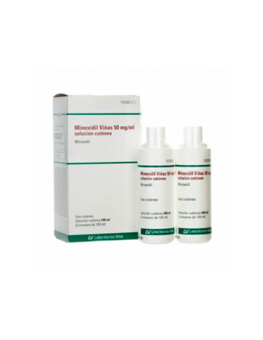 Minoxidil viñas 50 mg/ml solucion cutanea 2...