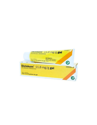 Diclokern 11,6 mg/g gel cutaneo 1 tubo 60 g