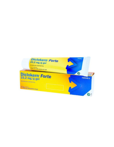 Diclokern forte 23,2 mg/g gel cutaneo 1 tubo 100 g