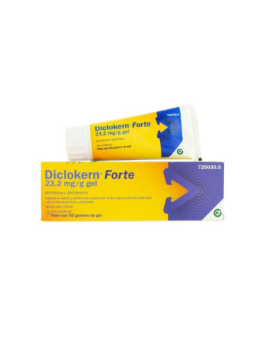 Diclokern forte 23,2 mg/g gel cutaneo 1 tubo 50 g