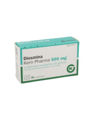 Diosmina kern pharma 500 mg 30 comprimidos...