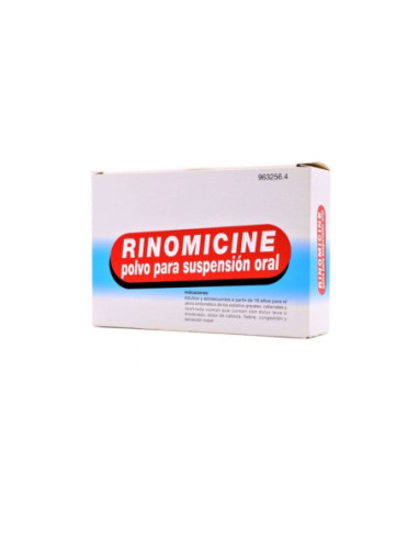 Rinomicine 10 sobres polvo para suspension oral
