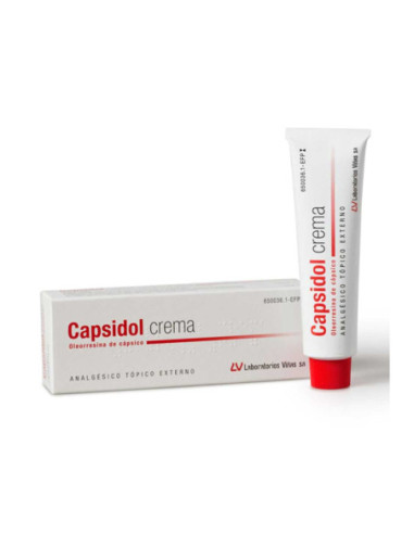 Capsidol 0,25 mg/g crema 1 tubo 60 g