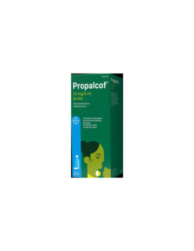 Propalcof 15 mg/5 ml jarabe 1 frasco 200 ml