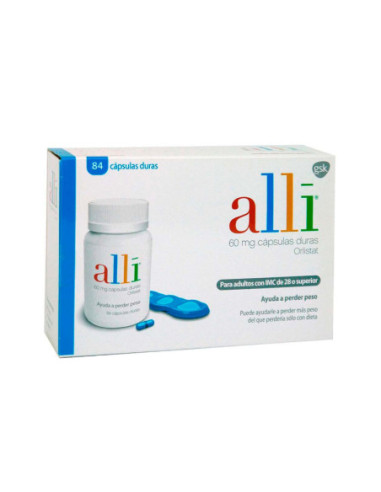 Alli 60 mg 84 capsulas