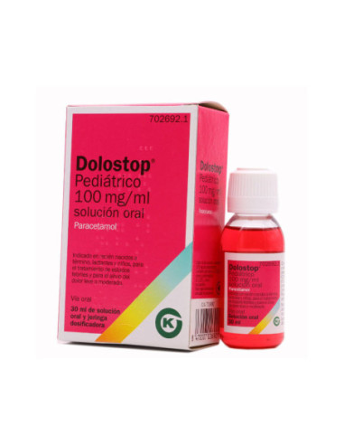 Dolostop pediatrico 100 mg/ml solucion oral 1...