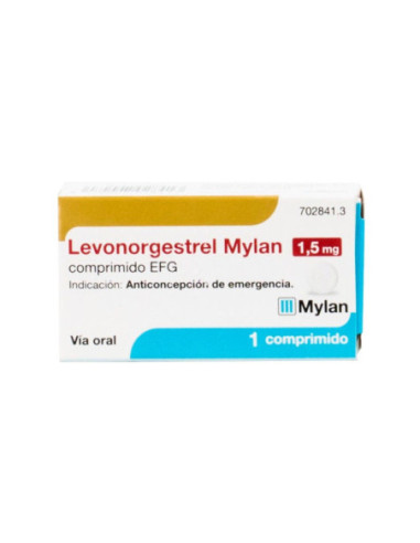 Levonorgestrel exeltis efg 1,5 mg 1 comprimido