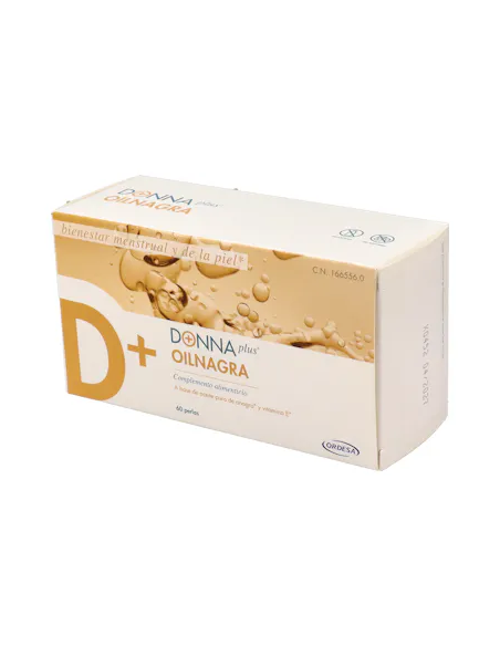 Donnaplus+ Aceite Onagra 60 Perlas