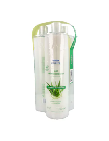 Acof Nesira Triplo Gel Aloe Vit E 3X1 L