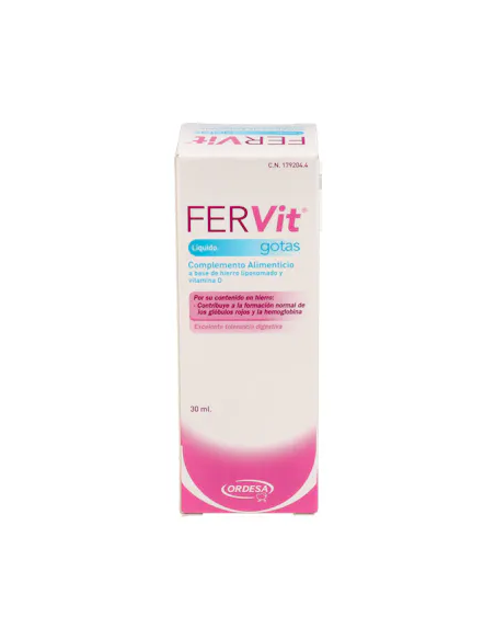 Fervit Liquido En Gotas 30 Ml