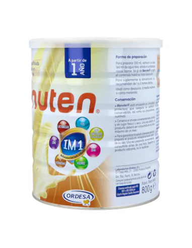 Blenuten Vainilla 800 G