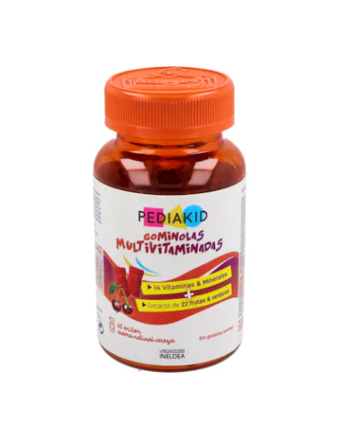 Pediakid Ositos Frutas+Verduras+22 Vit & Oligo...