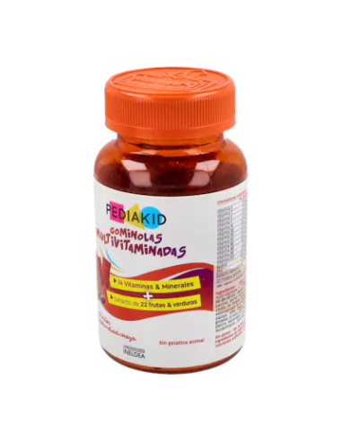 Pediakid Ositos Frutas+Verduras+22 Vit & Oligo...