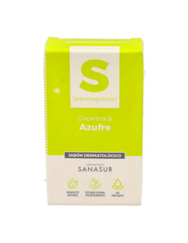 Sanasur Jabon Dermatologico Glicerian Y Azufre...
