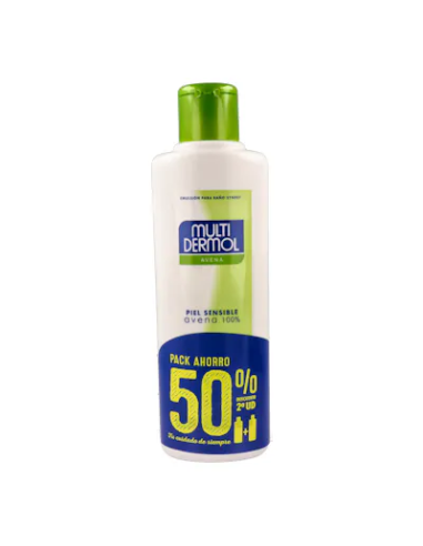 Multidermol Avena 750 Ml 2Ud 50%