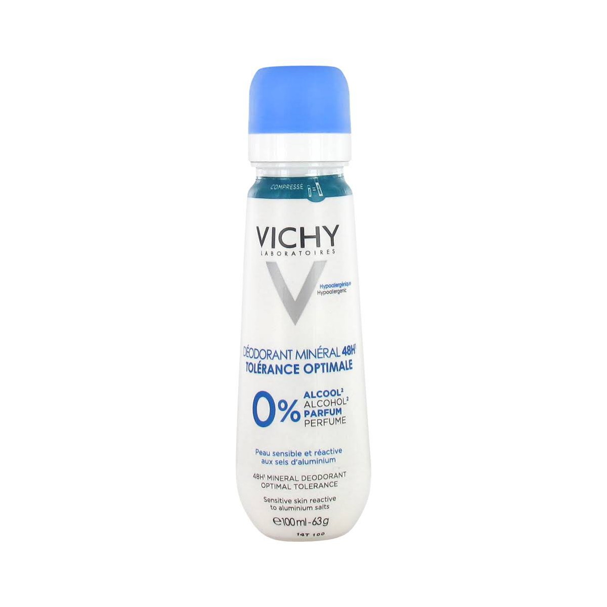 Vichy Deo Mineral Opti-Tolerancia 100ml