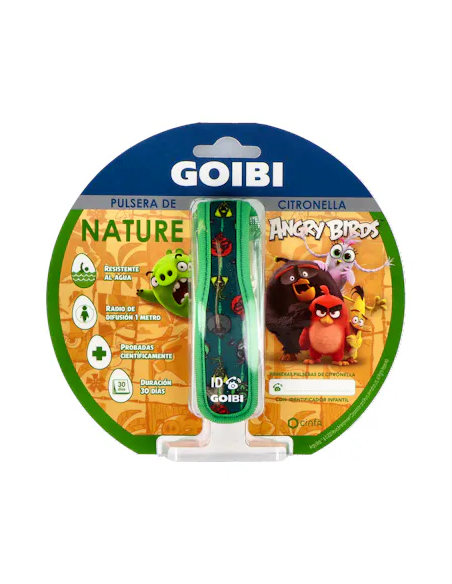 Goibi Pulsera Citronela Angry Birds