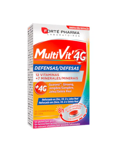MULTIVIT 4G DEFENSAS 30 Comp