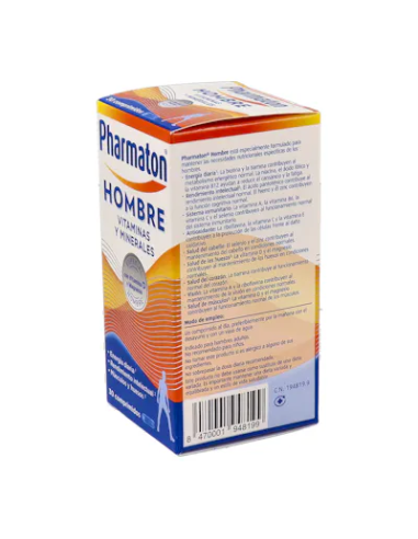Pharmaton Hombre 30 Comp