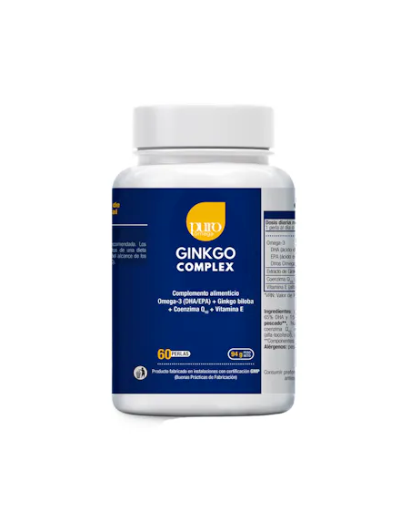 Puro Omega Ginkgo Complex Dha/Epa Q10 60Perlas