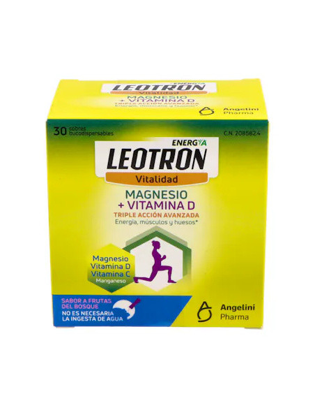 Leotron Mag + Vit D 30 Sticks