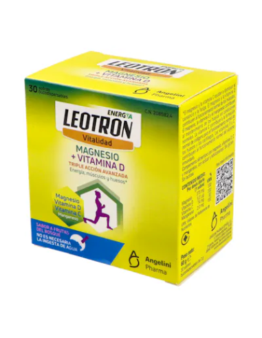 Leotron Mag + Vit D 30 Sticks