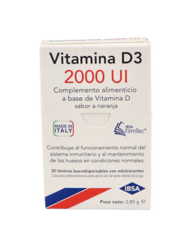 Ibsa Vitamina D3 2000 Ui