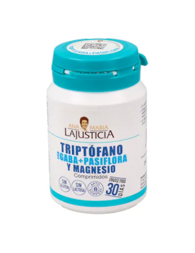 Lajusticia Triptofano Con Gaba + Pasiflora Y...