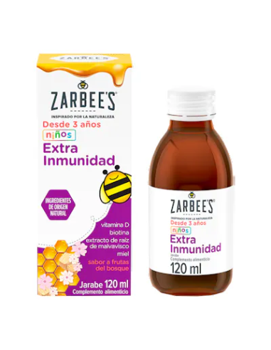 Zarbee's Jarabe inmunitario niños Extra...