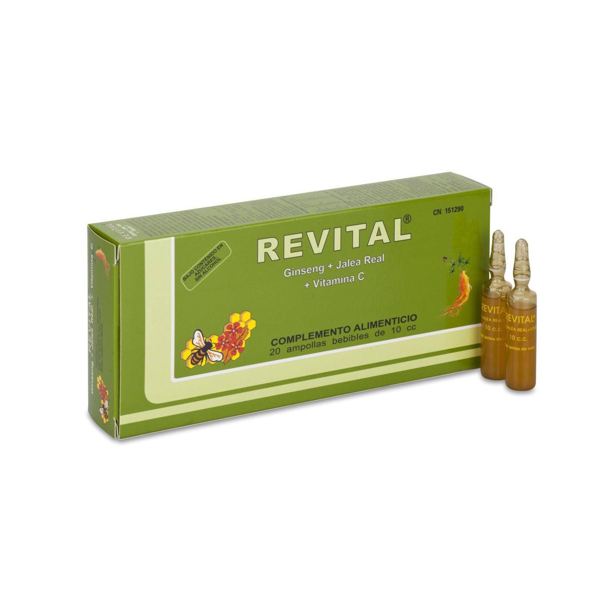 Revital Ginseng Jalea Real Vitamina C 20