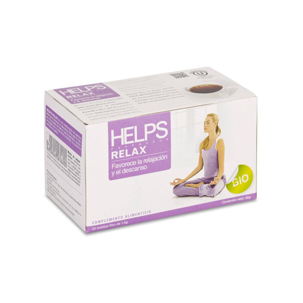 Helps Relax Infusiones Relajantes 20 Bolsitas