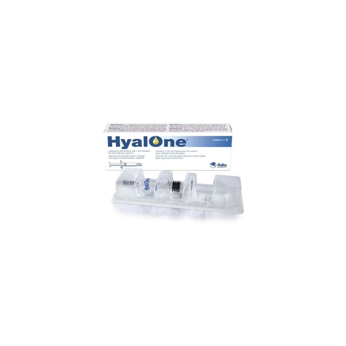 Hyalone 60 mg / 4 ml 1 jeringa precargada cadera y rodilla 1 unidad