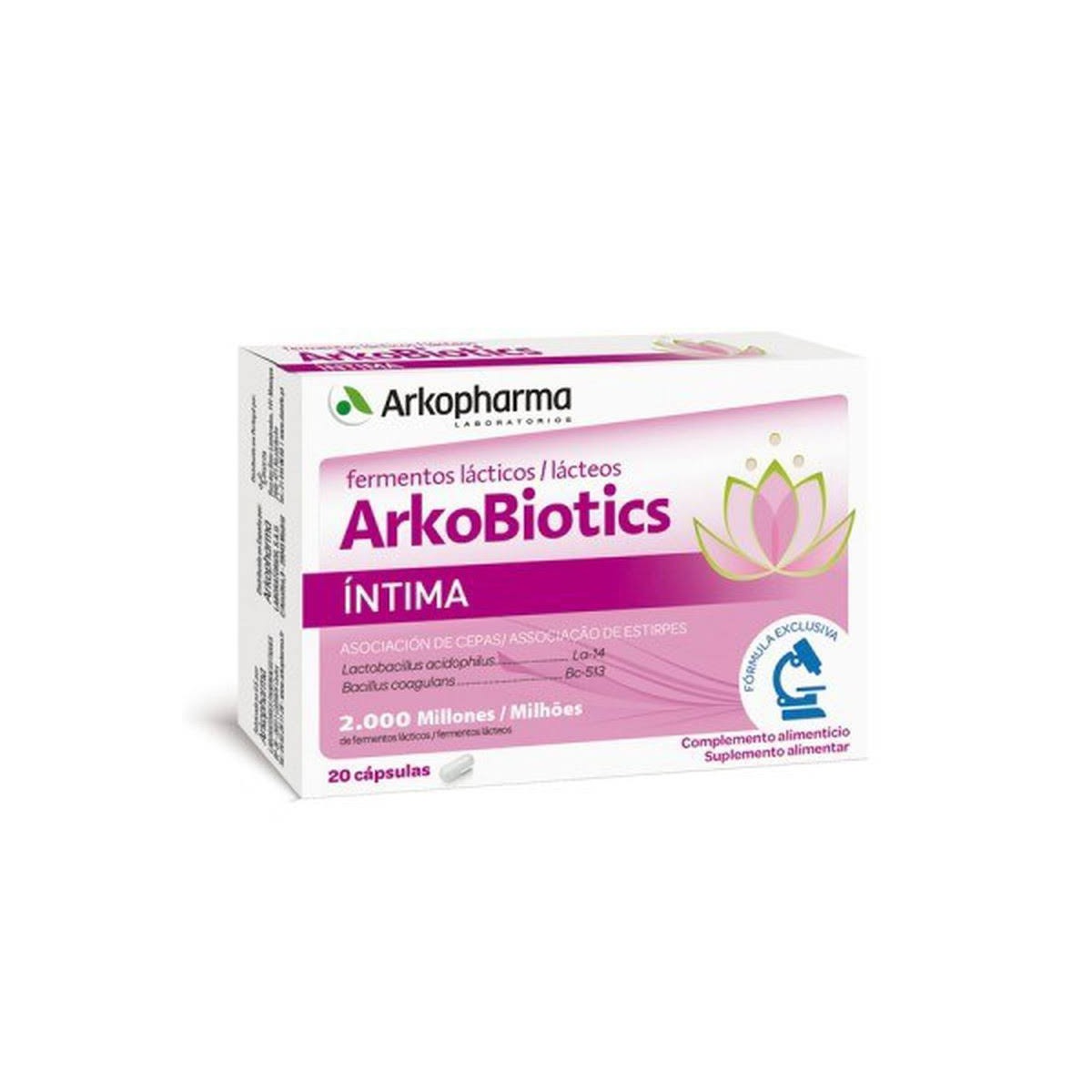 ArkoProbiotics Intima Flora Vaginal 20 capsulas