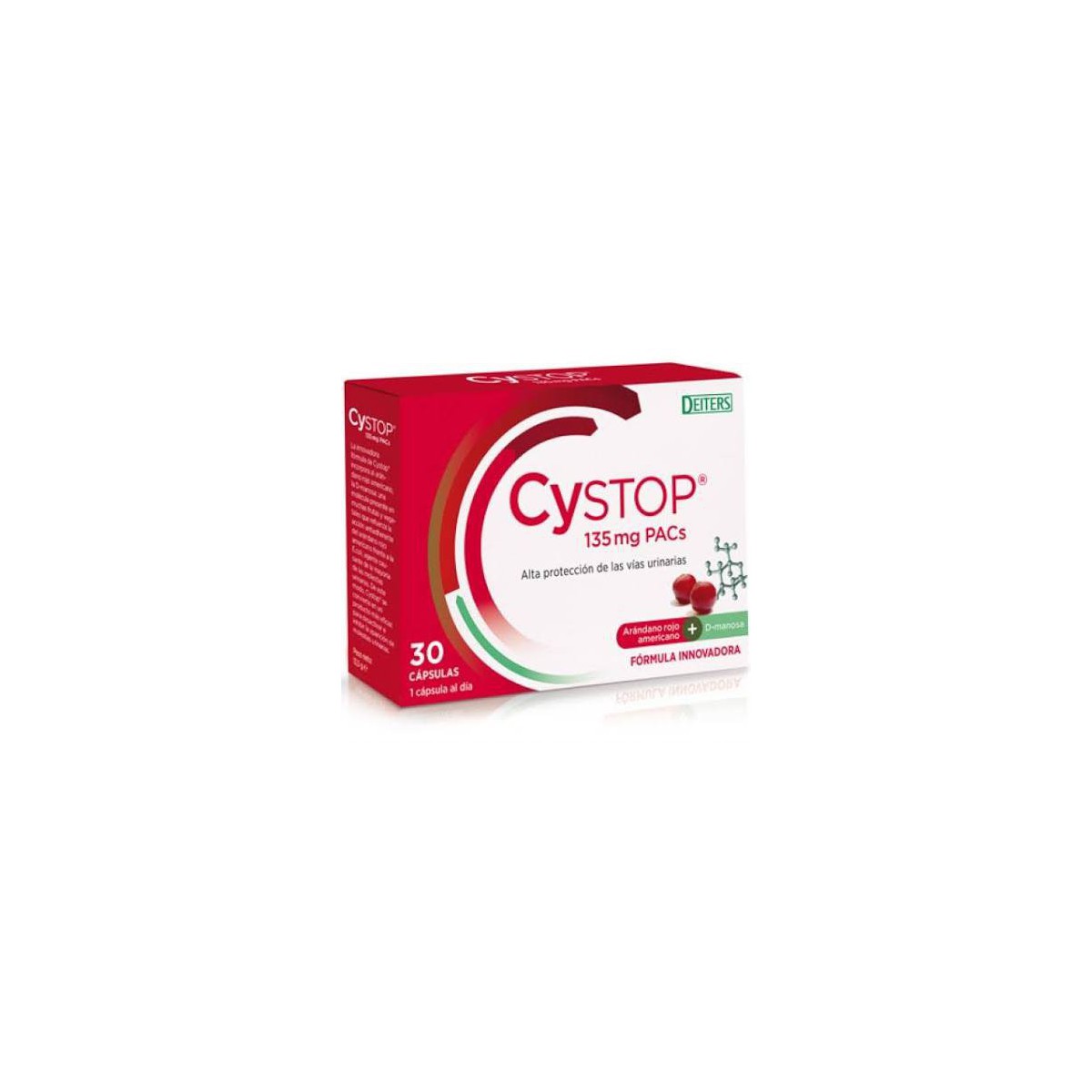 Cystop 135 mg Pack 30 Caps Arándano Americano