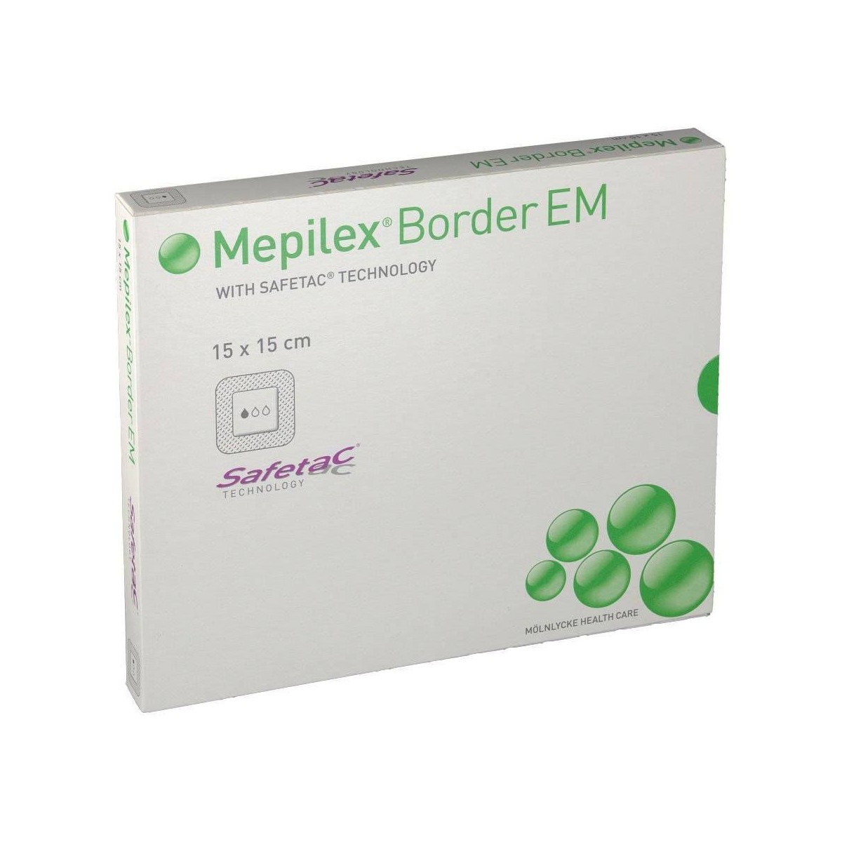Mepilex Border Em 15 x 15 cm 3 Apósitos