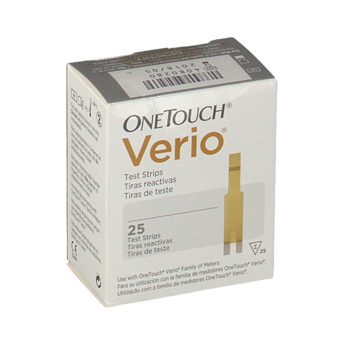 OneTouch Verio Glucosa 25 Tira