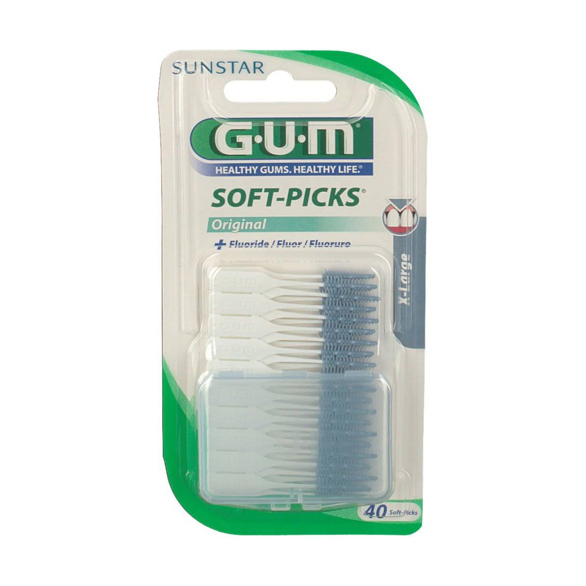 Gum Soft Picks X-Large 636 40 Unidades