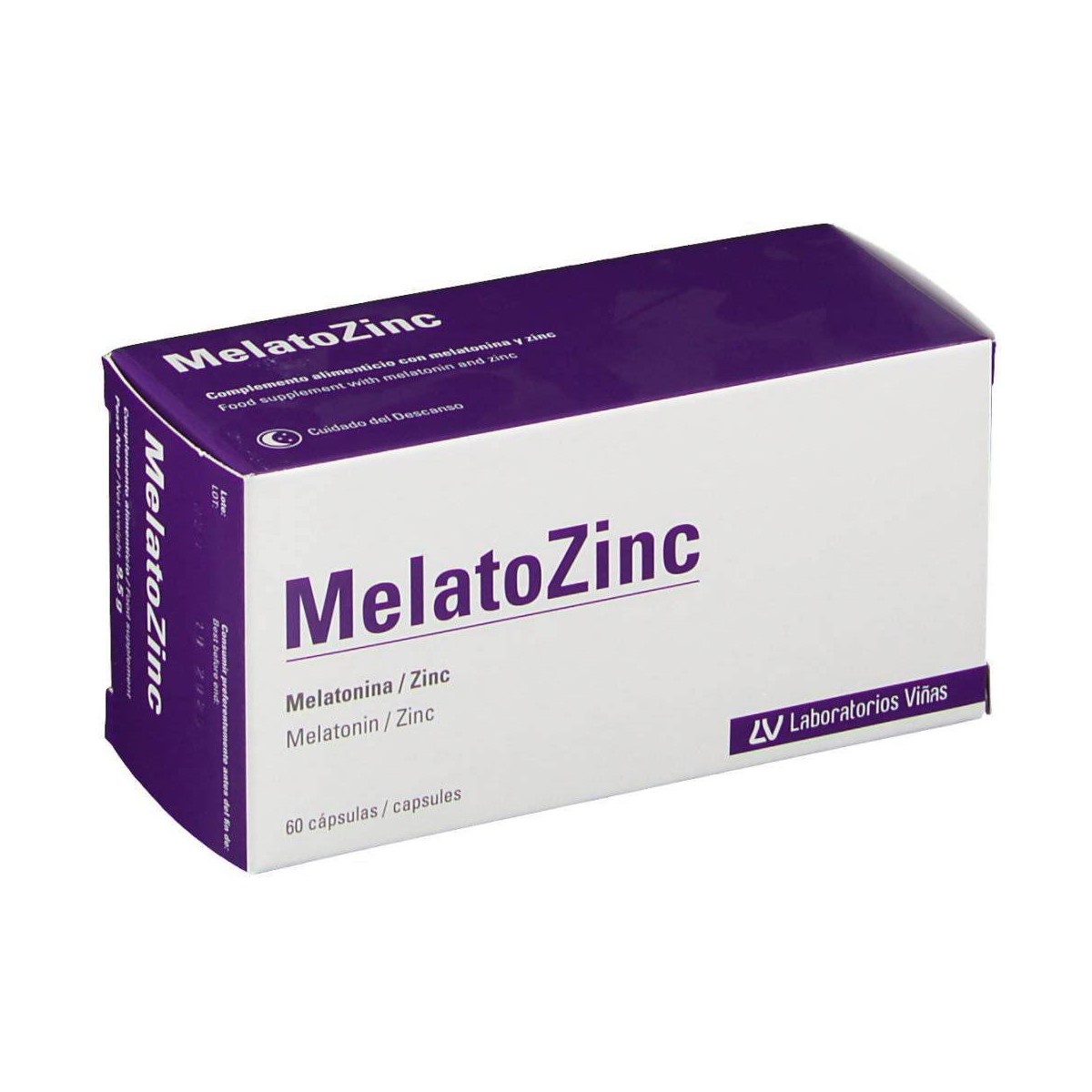 Melatozinc 1 mg 60 caps