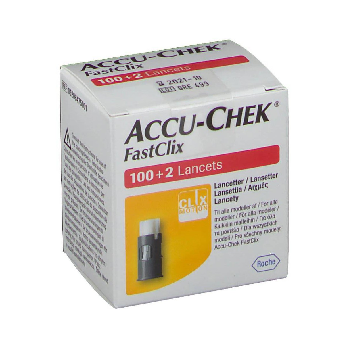 Accu-Chek FastClix 102 Lancetas