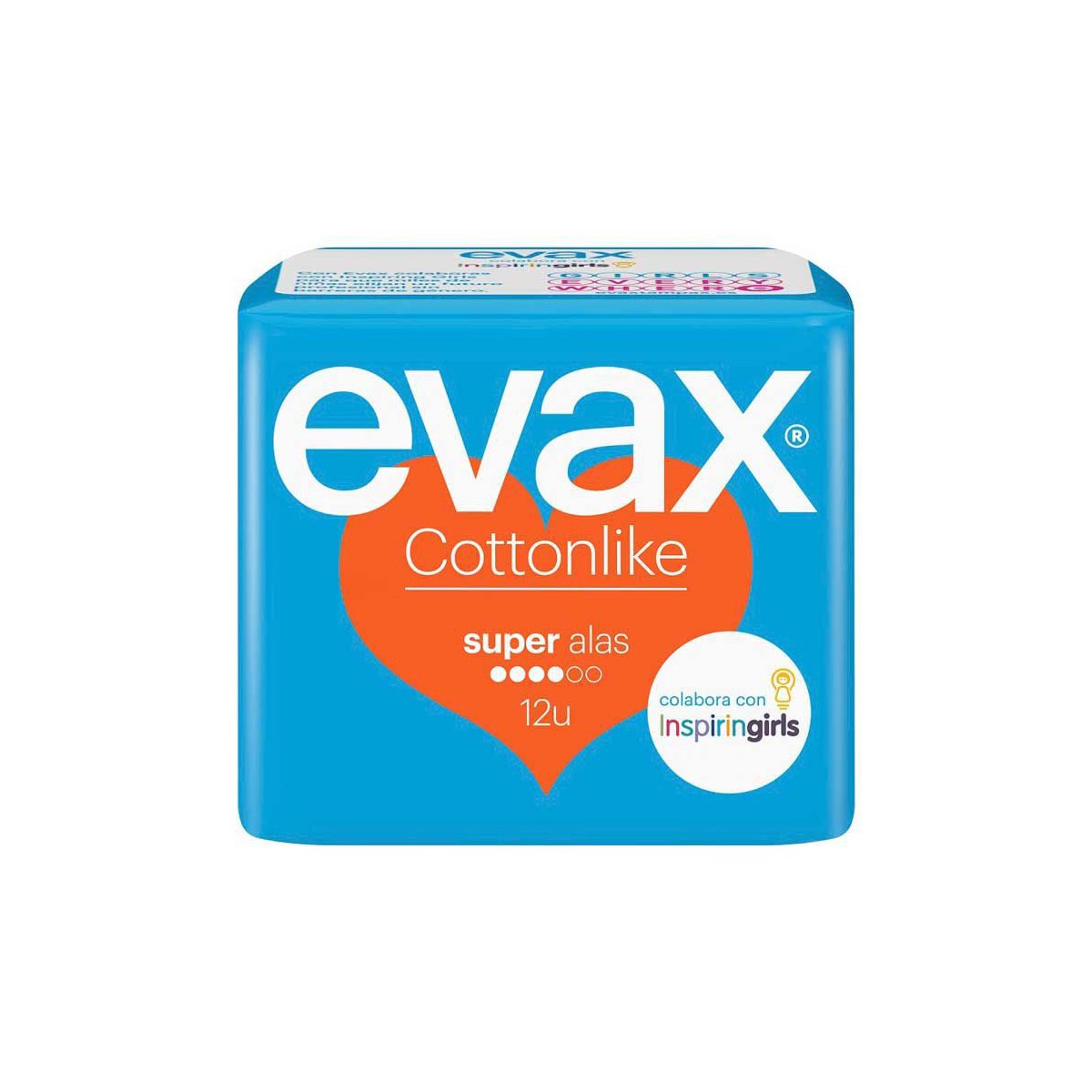 Compresa Evax Cottonlike Super Alas 12
